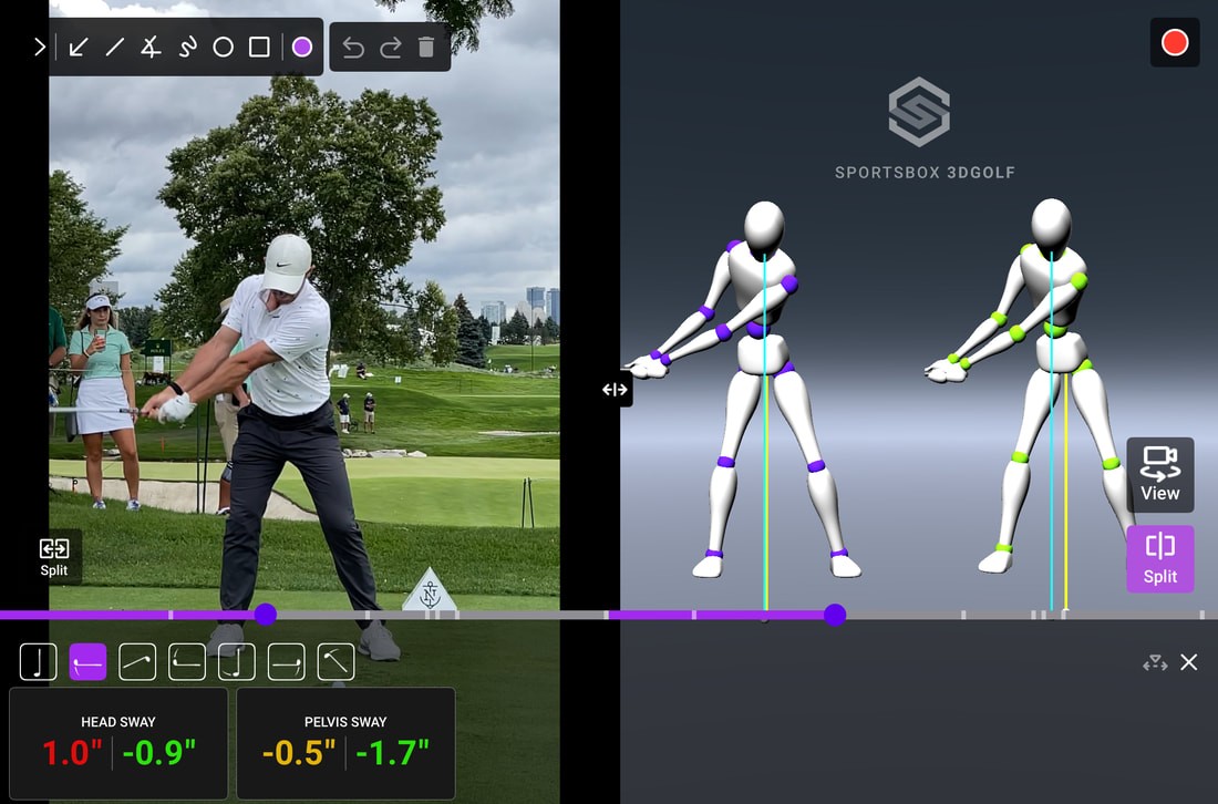 Sportsbox 3D swing analysis